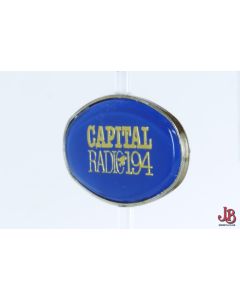 1970's Capital Radio pin badge