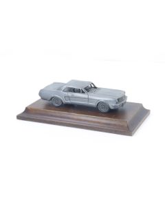 A Vintage Avon Pewter Car Collectible - 1964 Ford Mustang