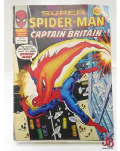 Marvel Super Spider-man and Captain Britain no 244 Oct 12 1977