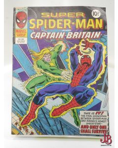 Marvel Comic  Super Spider-Man and Captain Britain no 246 - Oct 26 - 1977