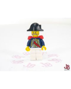 A used Lego Minifigure - pi091 - Pirates / Pirates II - Imperial Soldier II - Governor