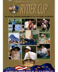 1999 Ryder Cup Official European Programme