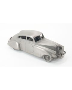 A vintage pewter model car from The Danbury Mint - 1933 Pierce Silver Arrow