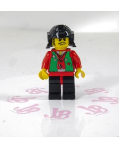 Lego minifigure cas053 Ninja - Robber, Green