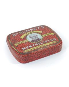 Vintage Dr Rumney's Tobacco Snuff Tin - Mentholyptus - Kenda