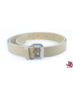 Anne Fontaine beige / light brown leather belt - great condition - light use 

