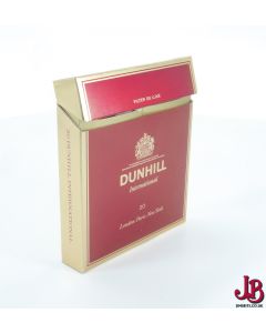 A vintage Dunhill International 20 empty cigarette box / packet  - card paper 

