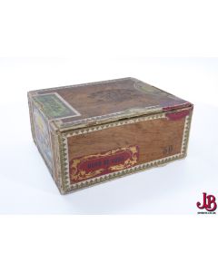 Vintage Cuban Cigar Box - Suerdieck Charutos Amo 50 - Brazillian - Ouro de Cuba