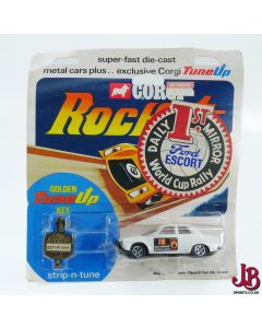 Unopened Vintage Corgi Rockets Daily Mail Rally Ford Escort model / toy car