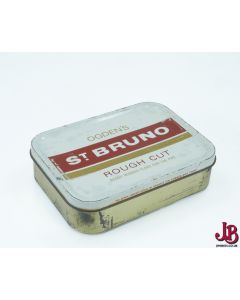 Vintage St. Bruno Tobacco Tin - 2oz 57g - no health warning - Ogdens