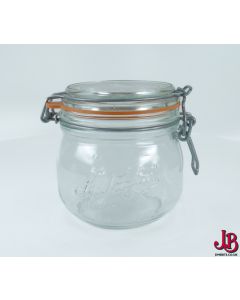 Used Vintage Le Parfait Super Jar - 1/2 l - 635 ml RB-23 - Storage - Preserve