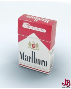 An old empty Marlboro cigarette box / packet / pack
