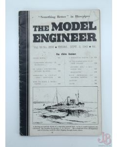 Vintage copy of the Model Engineer - Vol 89 - No. 2208 - 2 September - 1943

