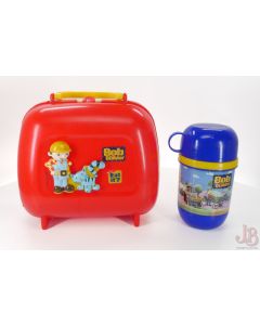 A vintage 1998 Bob The Builder - Lunch Box and Flask - Great condition