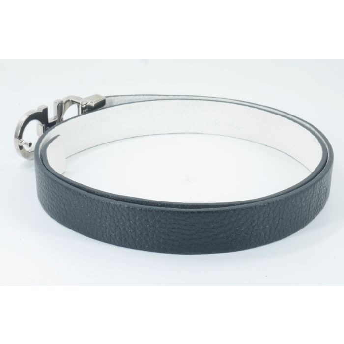 Black and white reversible ferragamo belt sales