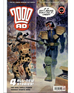 2000AD Comic - Prog:1234 - Released 21 Mar 2001