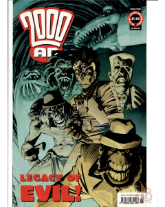 2000AD Comic - Prog:1255 - Released 15 Aug 2001