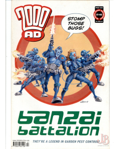 2000AD Comic - Prog:1257 - Released 29 Aug 2001