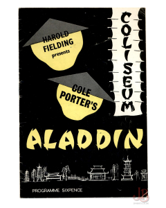 Aladdin Coliseum London Programme 1959 