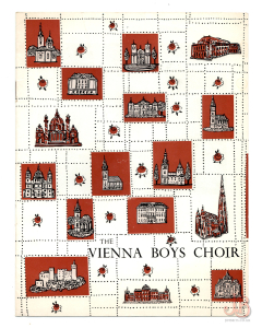 Vintage 1963 copy of The Vienna Boys Choir Programme - Royal Festival Hall
