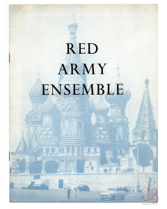 Red Army Ensemble Programme Royal Albert Hall 1960's