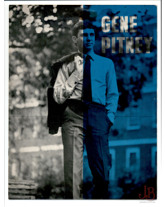 The Gene Pitney Show Programme from 1968 with Status Quo