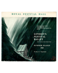 London's Festival Ballet - Royal Festival Hall - Summer Season 1963 Programme