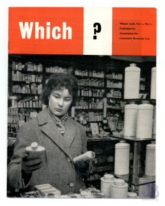 Vintage copy of 2nd editon of Which magazine 