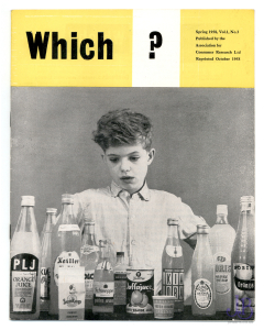 Vintage copy of 3rd editon of Which magazine Spring 1958 reprinted October 1958