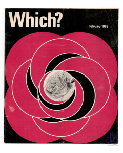 Vintage copy of 8 February 1968 editon of Which magazine 
