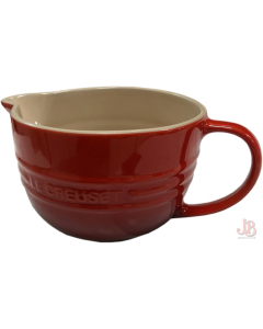 Le Creuset 2 litre Stoneware Mixing Jug - Cerise - Red