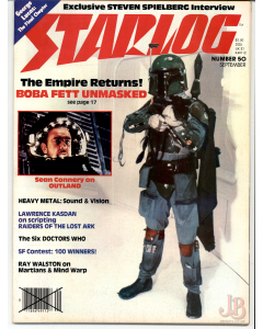 Vintage copy of Starlog Magazine Issue - No 50 - September 1981
