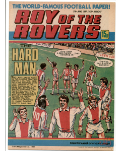 Vintage Roy of the Rovers Comic 27th June 1981