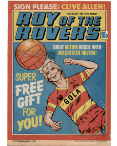 Vintage Roy of the Rovers Comic 22nd August 1981