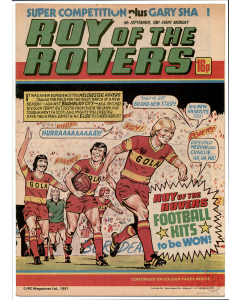 Vintage Roy of the Rovers Comic 5th September 1981