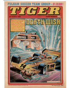 Tiger Comic 6th March 1982 with Trevor Francis,
Fulham Favourites