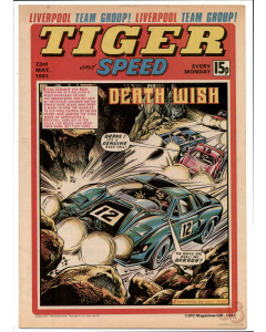 Tiger and Speed Comic 23rd May 1981 with Trevor Francis,
Desmond Douglas