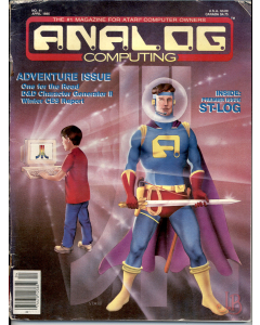 ANALOG COMPUTING magazine - THE #1 MAGAZINE FOR ATARI® COMPUTER OWNERS No 41 1986