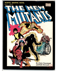Vintage The New Mutants - Marvel Graphic Novel No 4 - 1982