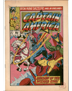 Vintage copy of Captain America Comic No 19 - July 1 1981