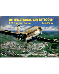 Vintage International Air Tattoo 1981 Souvenir Booklet RAF Greenham Common