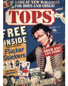 Tops Magazine Issue No 1 - October 10 1981