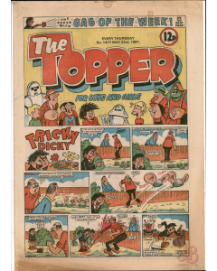 The Topper comic 23rd May 1981