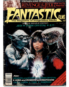 A vintage copy of FANTASTIC FILMS #32 February 1983