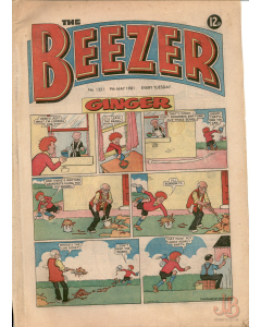 A vintage copy of The BEEZER No 1321 May 9th 1981