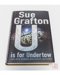 U IS FOR UNDERTOW by SUE GRAFTON - First Edition - Hardback - Very Good - Used