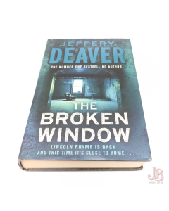 THE BROKEN WINDOW by JEFFERY DEAVER First Edition - Hardback - Very Good - Used