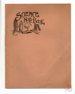 A Vintage Science Note Book UNUSED - No. 431