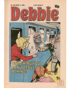 A Vintage copy of DEBBIE comic - No. 426 - April 11, 1981