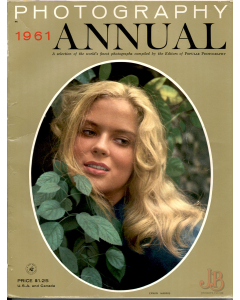 A vintage copy of PHOTOGRAPHY ANNUAL 1961 magazine